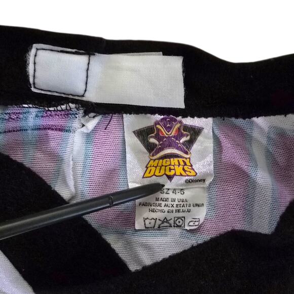 Vintage Disney Mighty Ducks Kids Halloween Costume SZ 4-6 Disguise Inc hockey - Picture 8 of 14